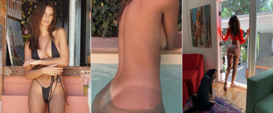 Модель и актриса Emily Ratajkowski на фото в Instagram